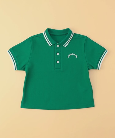 鹿の子ライン入り ポロシャツ(ベビーサイズ)