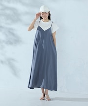 【セットアイテム】2WAYキャミソールワンピース＋Tシャツ