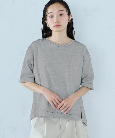ミジンボーダーTシャツ