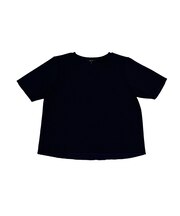 クルーネック ストレッチプリーツTシャツ / セットアップ対応