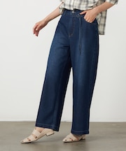 デニムワイドパンツ