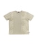 バンダナ柄プリント 切替半袖Tシャツ