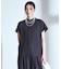 【セットアップ対応】シフォンジョーゼット バックプリーツブラウス