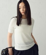 シアー テレコTシャツ