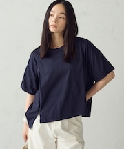 【抗菌防臭・接触冷感】アシンメトリーTシャツ