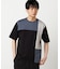 【接触冷感】USAコットン ブロッキングTシャツ
