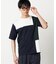 【接触冷感】USAコットン ブロッキングTシャツ