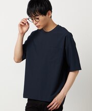 ポリエステル シアサッカー 布帛Tシャツ