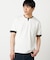 【接触冷感】USAコットン フェイクレイヤード キーネックTシャツ
