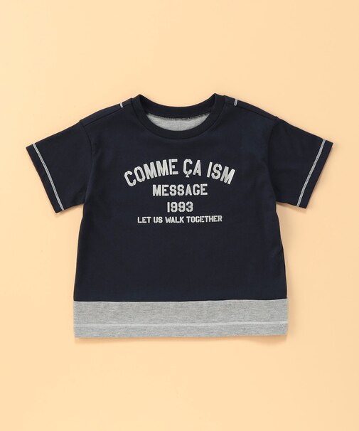 箔プリント 半袖Tシャツ(ベビーサイズ)