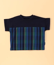 マドラスチェック 半袖Tシャツ(ベビーサイズ)