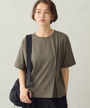 【接触冷感】サイドタックTシャツ