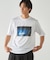 シルケット天竺 フォトプリントTシャツ