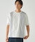 ストライプ ブロッキングTシャツ