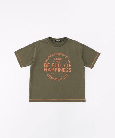 メッセージロゴ 半袖Tシャツ