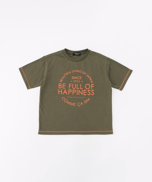 メッセージロゴ 半袖Tシャツ
