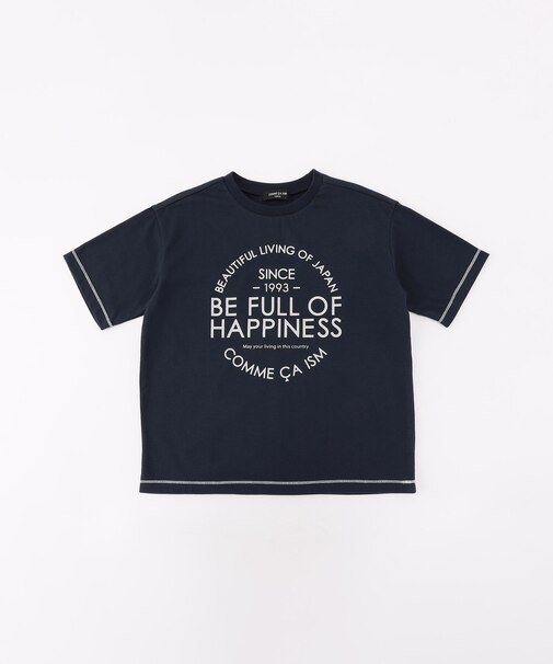 メッセージロゴ 半袖Tシャツ