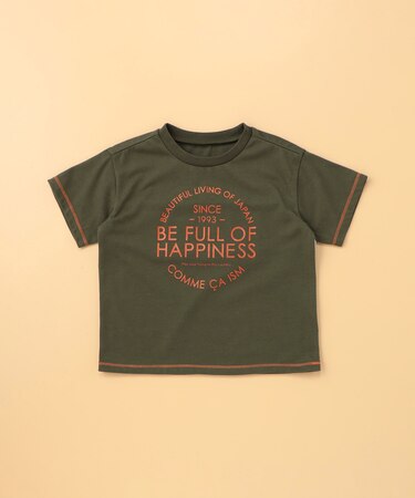 メッセージロゴ 半袖Tシャツ(ベビーサイズ)