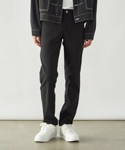 【スマートベーシックパンツ】ハイテンションツイル スキニーパンツ