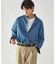播州織 デニムライクシャンブレー ボタンダウンシャツ