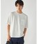 膨れジャガード クルーネックTシャツ