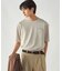 膨れジャガード クルーネックTシャツ