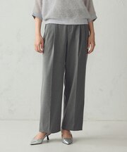 【セットアップ対応】ピンストライプ ワイドパンツ