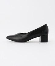 チャンキーヒール パンプス