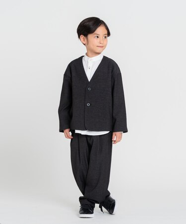 【オンライン限定】ノーカラーセットアップスーツ