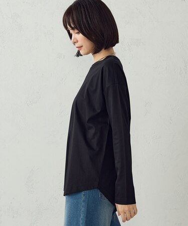 裾スリット ロンT