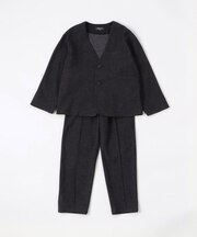ノーカラージャケットセットアップスーツ(110cm-130cm)