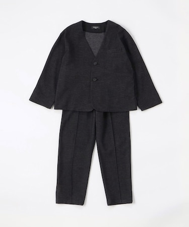 ノーカラージャケットセットアップスーツ(110cm-130cm)