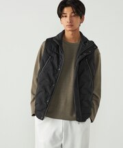 シームレス ダウンベスト