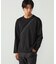 パッチワーク風 チェックジャガードTシャツ