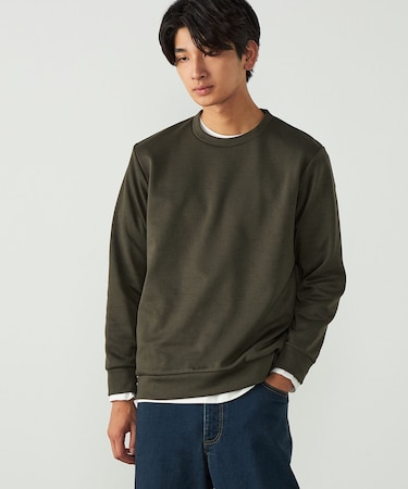 ダンボールニット ベーシックプルオーバー