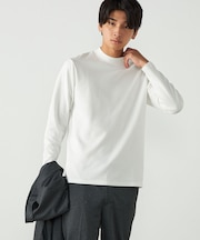 【抗菌・防汚加工】モックネックTシャツ