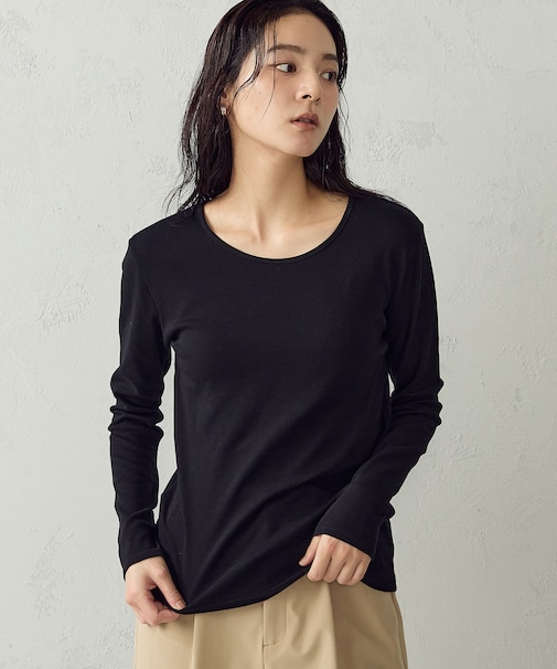 あったか クルーネックTシャツ