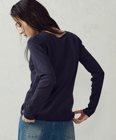 あったか クルーネックTシャツ
