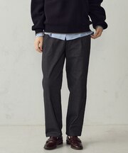 【美しいベーシックパンツ】裏起毛 テーパードパンツ