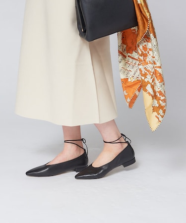 レースアップ2wayシューズ