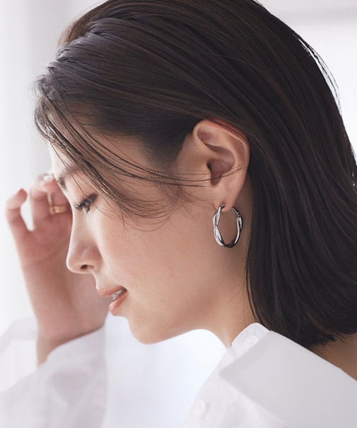 【sauvage peau】メタルデザインピアス