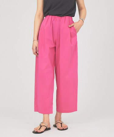 イージー ワイドパンツ