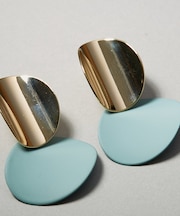 【sauvage peau 】ラウンドクロスピアス