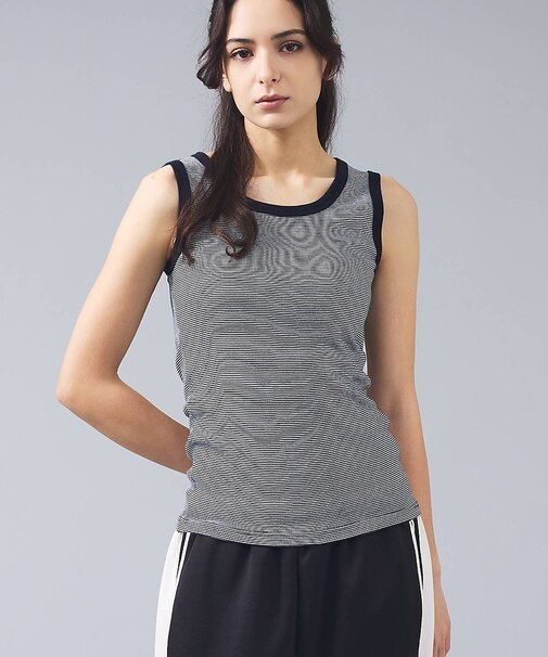 【Robert P.Miller/ロバートピーミラー】パネルリブタンクトップ【W