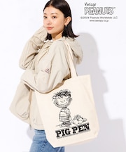 【FRUIT OF THE LOOM】PEANUTSトートバッグ