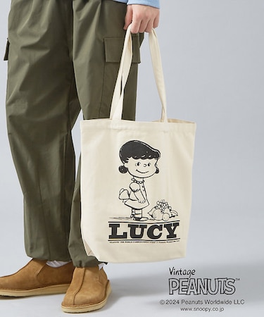 【FRUIT OF THE LOOM】PEANUTSトートバッグ