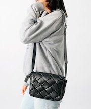 【ARUTEMIKA/アルテミカ】イントレチャート ショルダーバッグ / 編み込