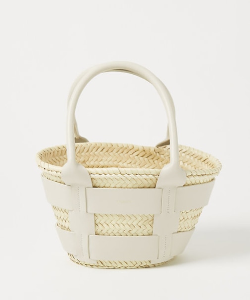 【DEMELLIER/デメリエー】Mini Santorini　カゴバッグ