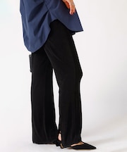 【EVER AFTER/エバーアフター】ラメイージーパンツ / ラメ セミフレア