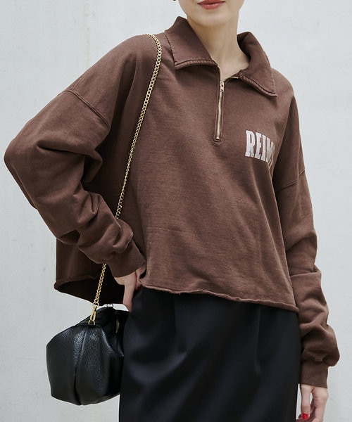 REMI RELIEF レミレリーフ別注ハーフzipスウェット 楽天市場】【REMI RELIEF/レミレリーフ】別注ハーフzipスウェット
